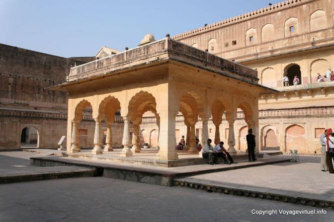 Jaipur Amber Palace Man Singh Palace Gynecee - Indien