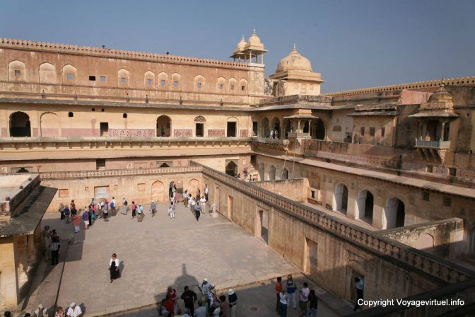Jaipur Amber Palace Man Singh Palace Gynecee - Indien