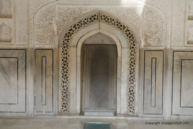 Jaipur Amber Palace Sukha Mandir Chambre De La Mousson - Indien