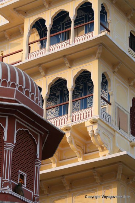 Jaipur City Palace Chandra Mahal - Indien