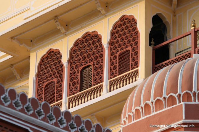 Jaipur City Palace Chandra Mahal - Indien