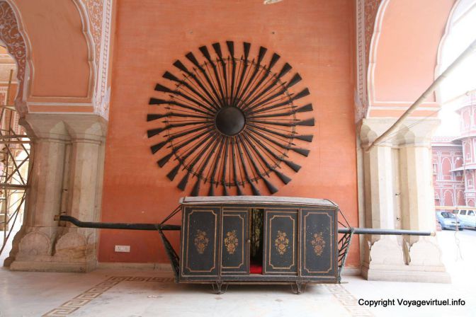 Jaipur City Palace Diwan I Khas - Indien