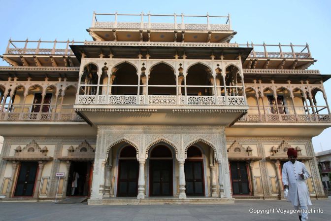 Jaipur City Palace Mubarak Mahal - Indien