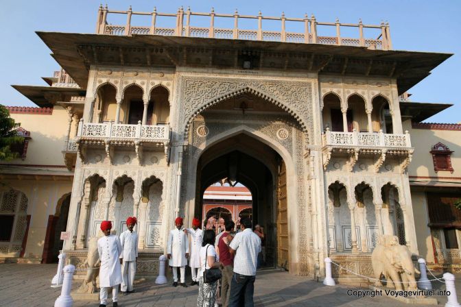 Jaipur City Palace Sarhad Ki Deorhi - Indien