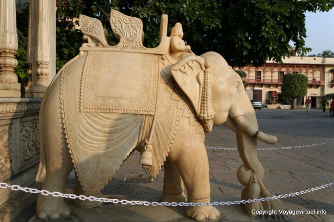 Jaipur City Palace Sarhad Ki Deorhi - Indien