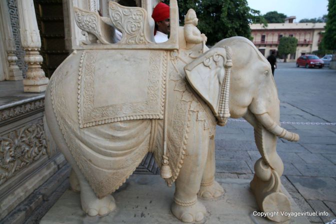 Jaipur City Palace Sarhad Ki Deorhi - Indien