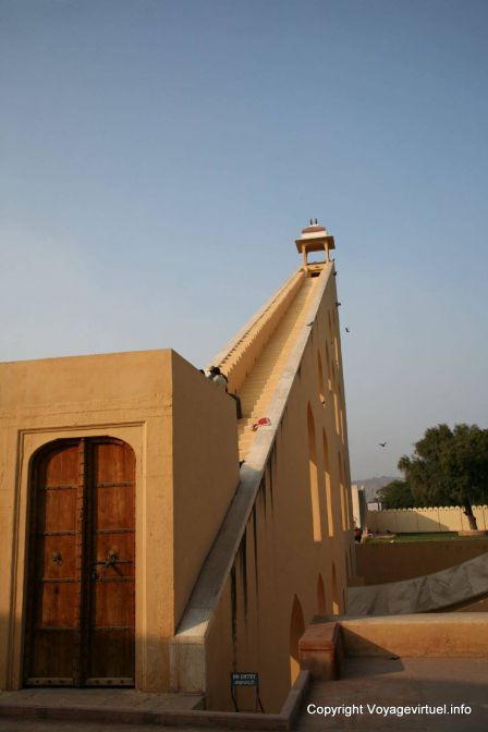 Jaipur Jantar Mantar Observatoire Grand Samrat Yantra - Indien
