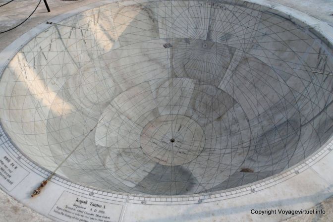 Jaipur Jantar Mantar Observatoire Kapali Yantra - Indien