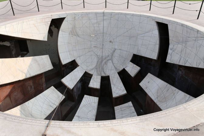 Jaipur Jantar Mantar Observatoire Laiprakash Yantra - Indien