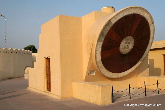 Jaipur Jantar Mantar Observatoire Narivalya Yantra - Indien