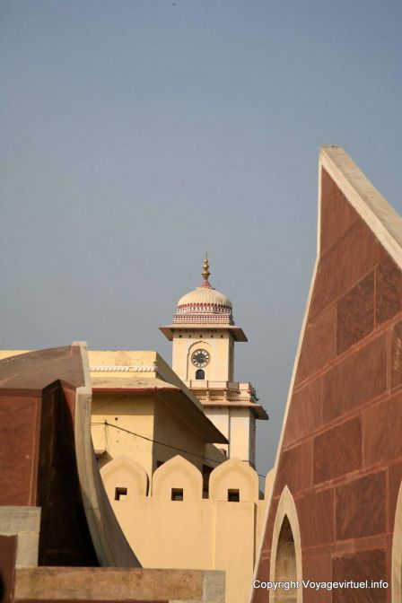 Jaipur Jantar Mantar Observatoire Petit Samrat Yantra - Indien
