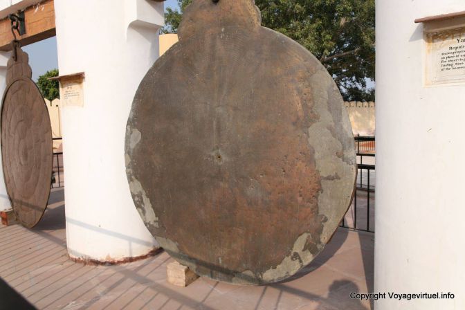 Jaipur Jantar Mantar Observatoire Raj Yantra Astrolabe - Indien