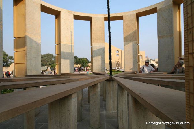 Jaipur Jantar Mantar Observatoire Ram Yantra - Indien