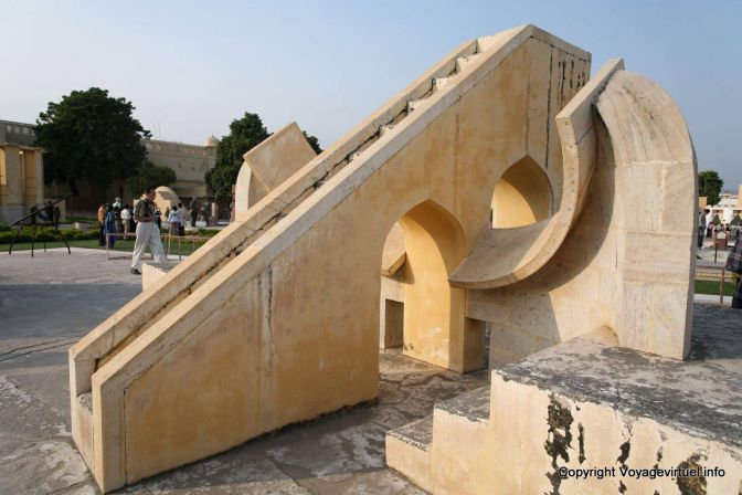 Jaipur Jantar Mantar Observatoire Samrat Yantra Astrologique - Indien