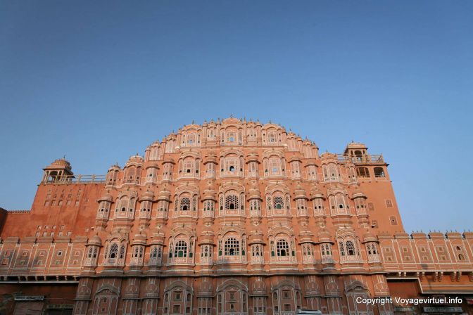 Jaipur Palais Des Vents Hawa Mahal - Indien