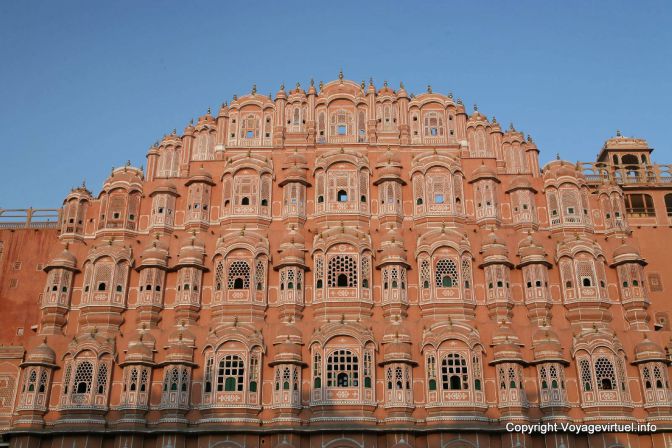 Jaipur Palais Des Vents Hawa Mahal - Indien