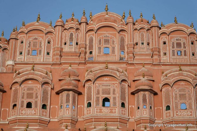 Jaipur Palais Des Vents Hawa Mahal - Indien