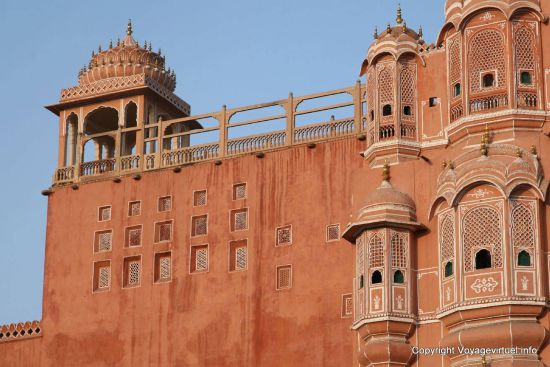 Jaipur Palais Des Vents Hawa Mahal - Indien