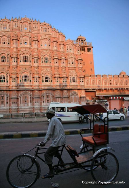 Jaipur Palais Des Vents Hawa Mahal - Indien