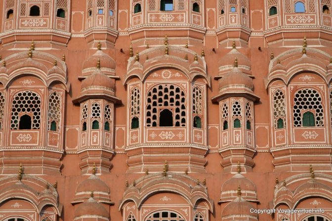 Jaipur Palais Des Vents Hawa Mahal - Indien