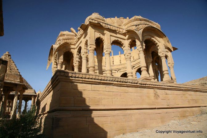 Jaisalmer Bada Bagh Cenotaphs - Indien