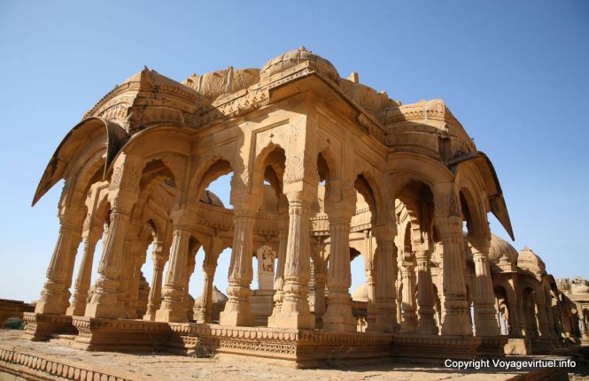 Jaisalmer Bada Bagh Cenotaphs - Indien