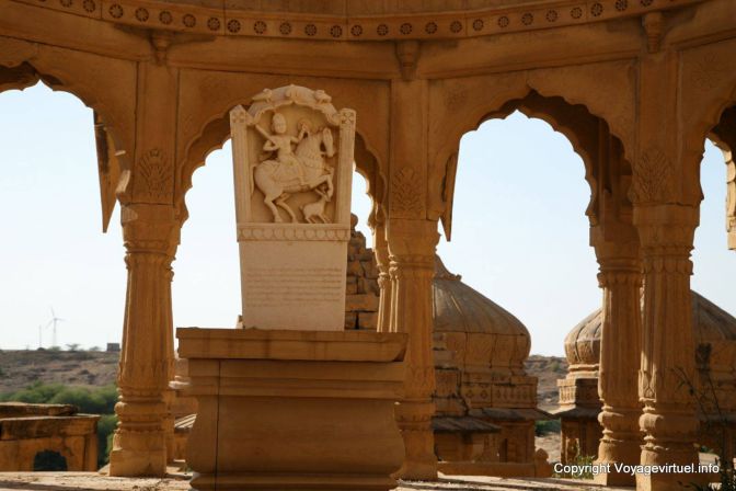 Jaisalmer Bada Bagh Cenotaphs - Indien
