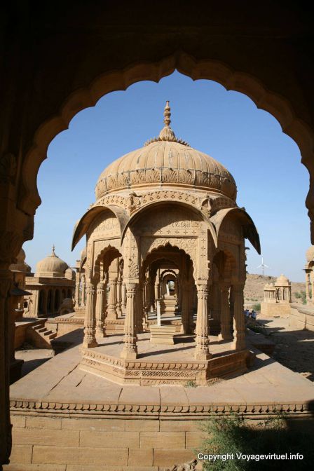 Jaisalmer Bada Bagh Cenotaphs - Indien