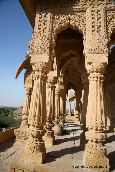 Jaisalmer Bada Bagh Cenotaphs - Indien