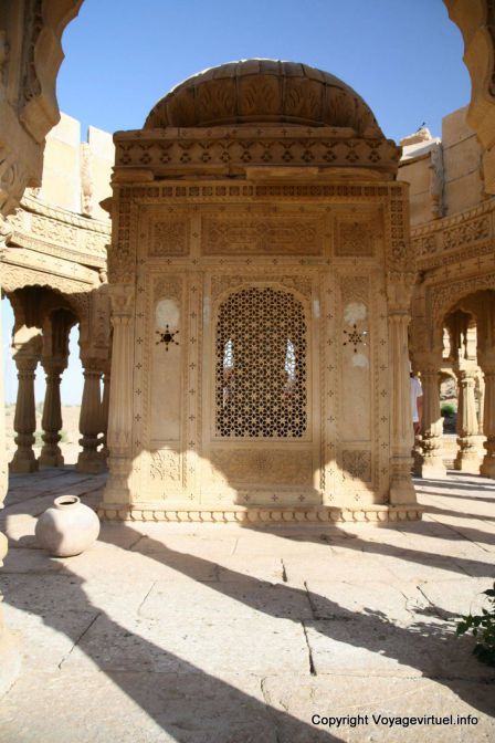 Jaisalmer Bada Bagh Cenotaphs - Indien