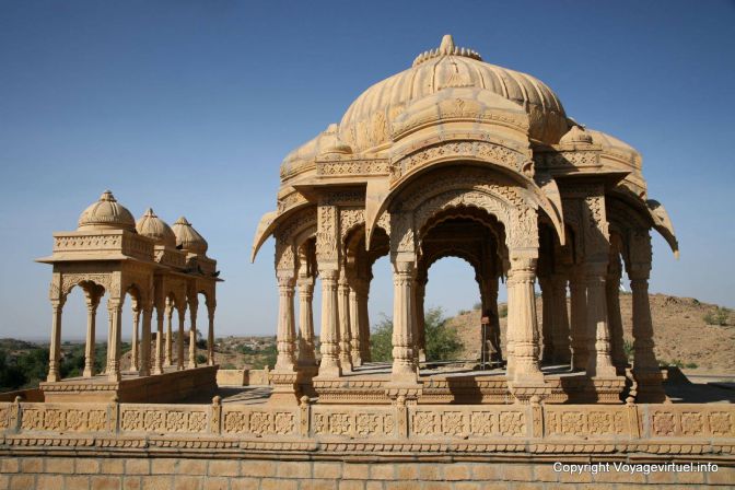 Jaisalmer Bada Bagh Cenotaphs - Indien