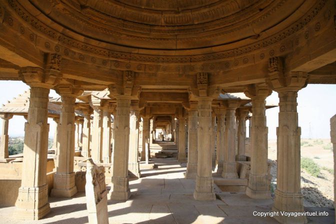 Jaisalmer Bada Bagh Cenotaphs - Indien