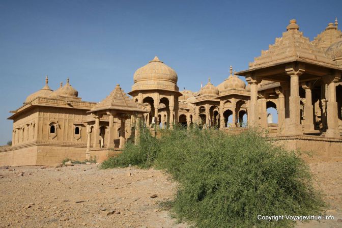 Jaisalmer Bada Bagh Cenotaphs - Indien