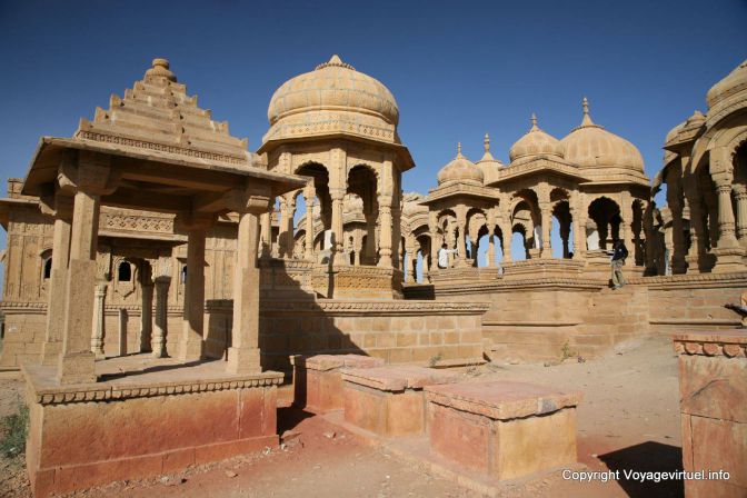 Jaisalmer Bada Bagh Cenotaphs - Indien