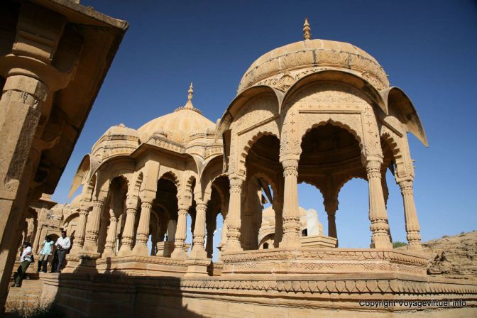Jaisalmer Bada Bagh Cenotaphs - Indien