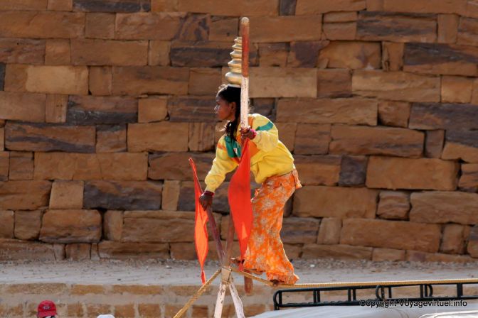Jaisalmer Citadelle - Indien
