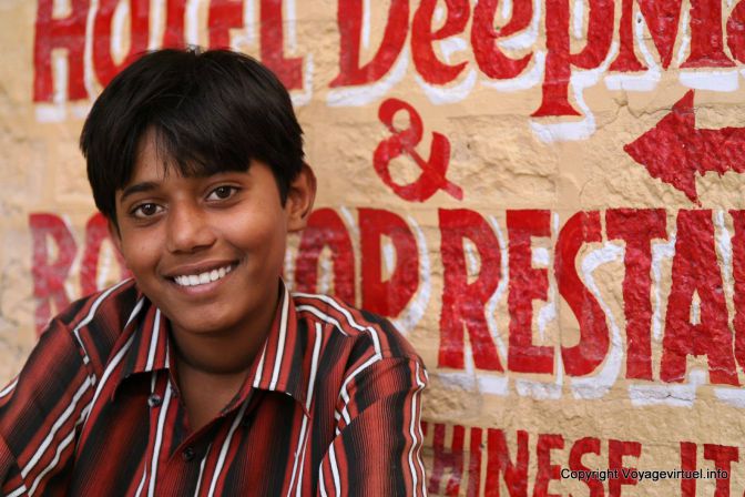 Jaisalmer Citadelle Sourire - Indien