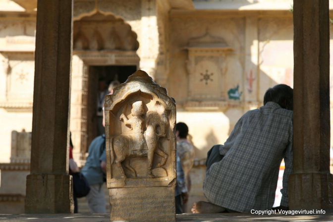 Jaisalmer Gadi Sagar Tank - Indien