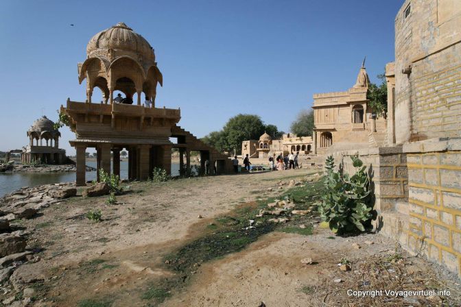 Jaisalmer Gadi Sagar Tank - Indien