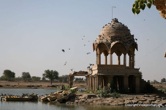 Jaisalmer Gadi Sagar Tank - Indien
