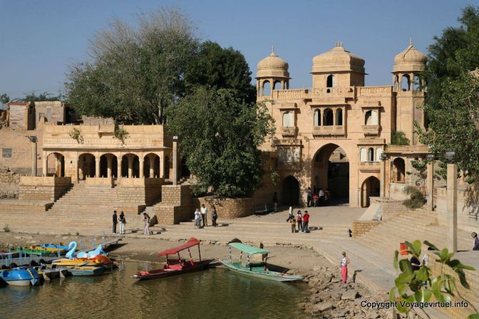 Jaisalmer Gadi Sagar Tank - Indien