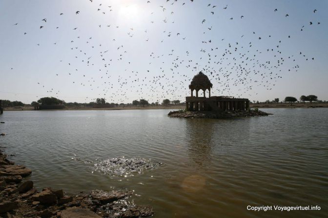 Jaisalmer Gadi Sagar Tank - Indien