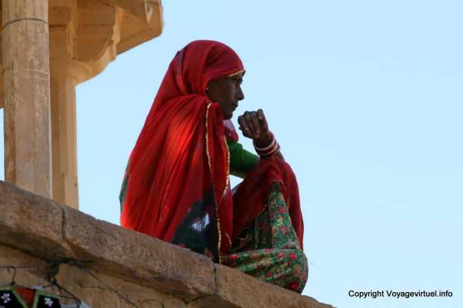 Jaisalmer Gadi Sagar Tank - Indien