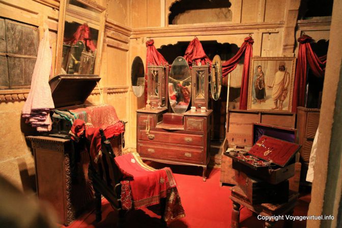 Jaisalmer Havelis Chambre A Coucher Meubles - Indien