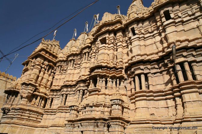 Jaisalmer Temple Jain Citadelle - Indien