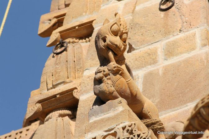 Jaisalmer Temple Jain Citadelle - Indien
