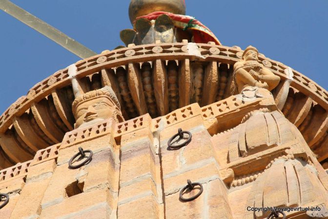 Jaisalmer Temple Jain Citadelle - Indien