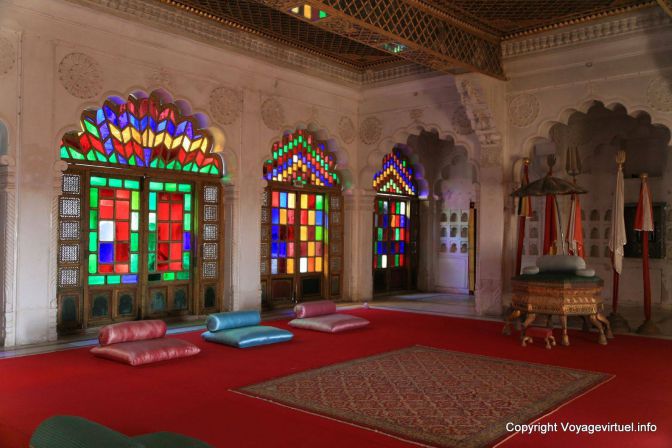 Jodhpur Mehrangarh Forteresse Moti Mahal - Indien