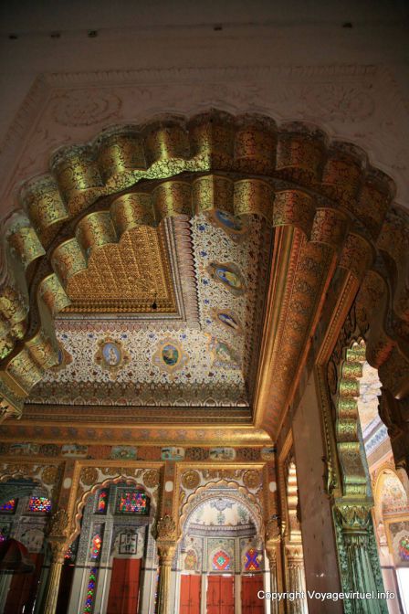 Jodhpur Mehrangarh Forteresse Phool Mahal - Indien