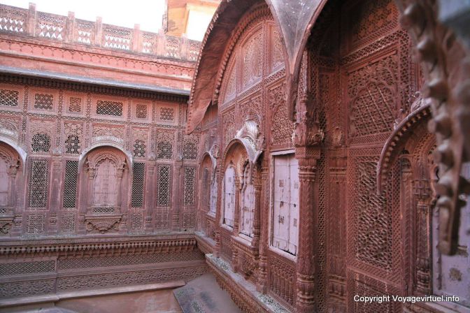 Jodhpur Mehrangarh Forteresse Shis Mahal - Indien